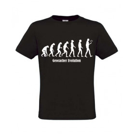 Evolution, T-Shirt (zwart)