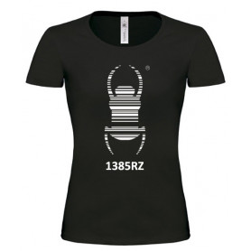 Travel Bug® - Girlie Shirt (black)