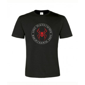 Lost Places Spider, T-Shirt (black/red)