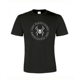 Lost Places Spider, T-Shirt (black/white)
