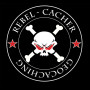 Rebel Cacher, Kapuzen-Pullover (schwarz/rot)