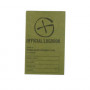Logbook Green Geocaching, 80x50mm, 50 pag.
