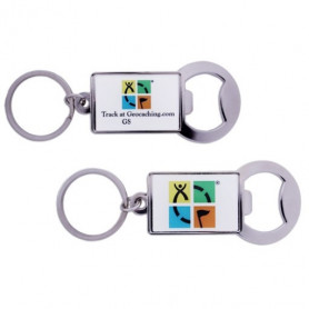 Bottle opener, trackable with Logo