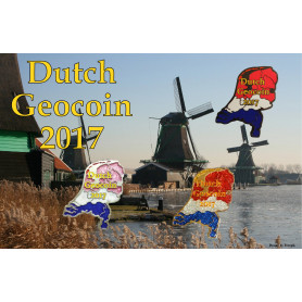 Geocoin Tableau Dutch Geocoin 2017 