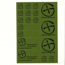 Stickersheet A5 - Green