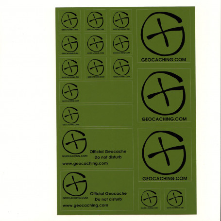 Stickersheet A5 - Green