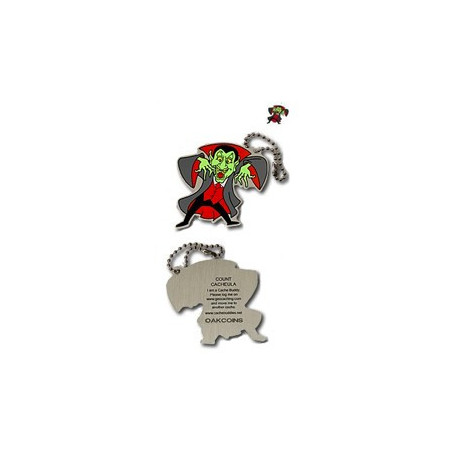 Halloween - Count Cacheula travel tag