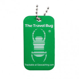 QR Travel Bug® - Groen