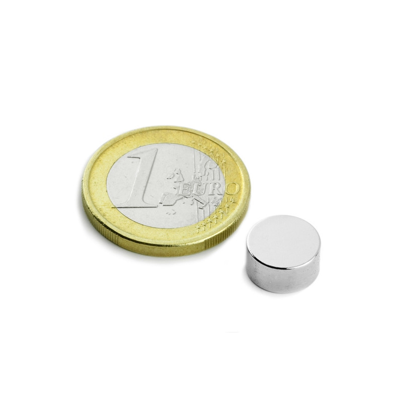 5 pieces 10 mm Round x 5 mm Neodym Magnets