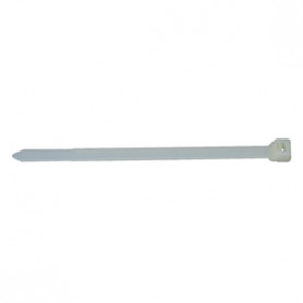 Cable tie - 300 x 8 mm, white, 54 kg
