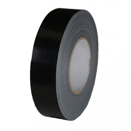 Pantser tape - zwart - 38 mm breed x 50 m voor Geocaching