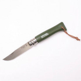 Opinel - stainless steel/green - Nr8 - 19,5 cm
