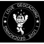 T-shirt "I love Geocaching" Signal - Geocachingshop.nl