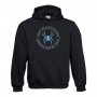 Hoody "Lost Places" - spider blue