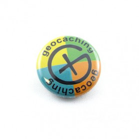 Button - Geocaching-4colors