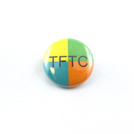 Button - TFTC 4-kleurig | Geocachingshop