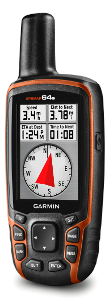 GPSMAP 64s compass screen