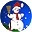 Weihnachten 2011 Geocoin Icon 32 Pixel